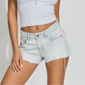 Garage Light Wash Denim Festival Short